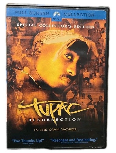 Tupac resurrection dvd - tupac,